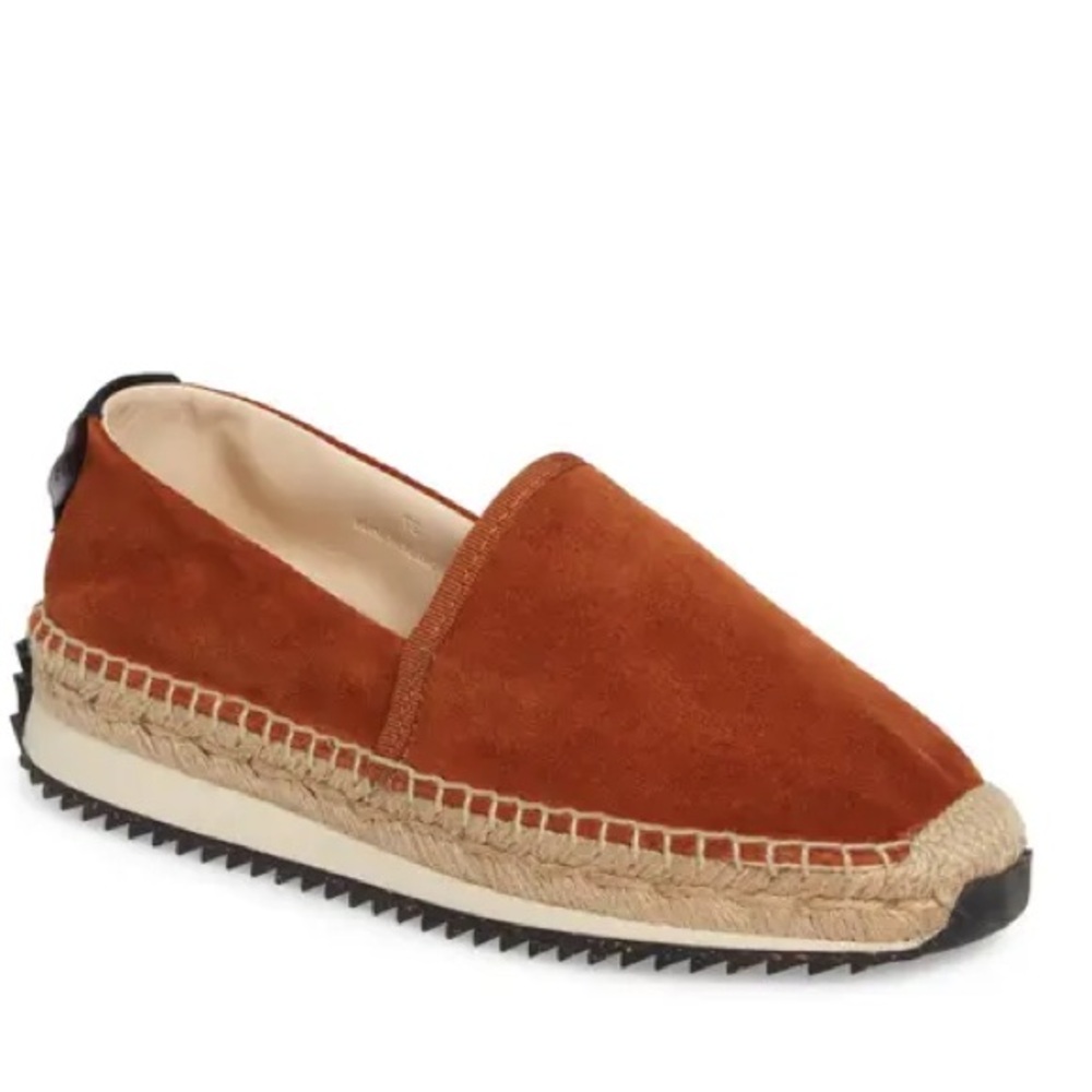 Rag & Bone Redwood color suede espadrilles Runner